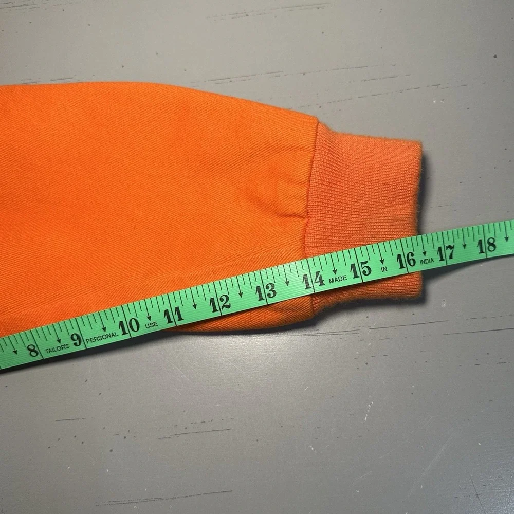 JH Design OrangeM&M #38 Yates Kids Vtg Jacket Nascar Racing Youth L or XS/S Wms.